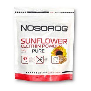 NOSOROG Sunflower Lecithin Powder (200 g, pure) 10837-01 фото