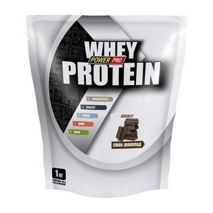 Power Pro Whey Protein +урсоловая кислота (1 kg, шоколад) 02500-11 фото