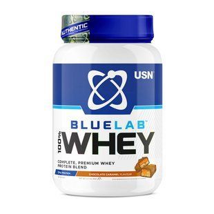 USN Blue Lab 100% Whey (908 g, chocolate caramel) 21990-14 фото