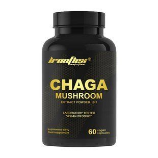 IronFlex Chaga Mushroom (60 veg caps) 23058-01 фото