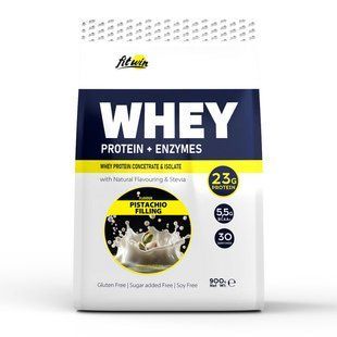 FitWin Whey Protein + Enzymes (900 g, pistachio filling) 23345-10 фото